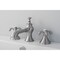 Kingston Brass KC7068TX 8" Widespread Bathroom Faucet, Brushed Nickel KC7068TX - alternate 5